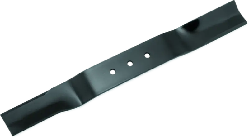 Black lawnmower blade for QuadBoss Mower 60in Finish Blade, 60in finish blade