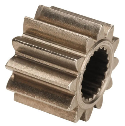 Metal gear with splined center for QuadBoss QB Armature Plate enhancing ATV’s performance