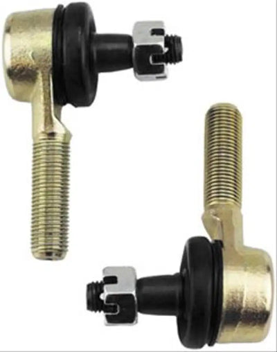 Two metal tie rod ends from QuadBoss Qboss Tie Rod End Kits for quality tie rod repair