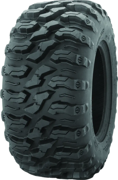 QuadBoss QBT446 Radial Utility Tire - 27x9R12 8Ply, durable off-road tire with radial construction for mud, rocks, and rough terrain.