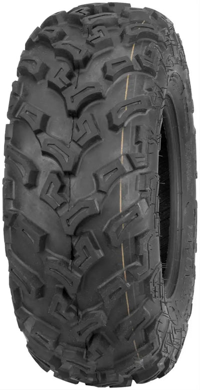 QuadBoss QBT447 Utility Tire - 27x9-12 6Ply Model 608979, designed for rugged terrains and durability.
