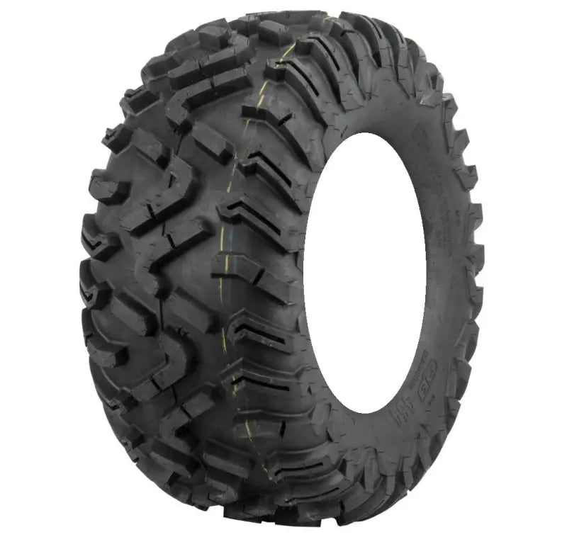 QuadBoss QBT454 Utility Tire - 25x10R12 6Ply, Enhanced Traction and Durability for Off-Road Vehicles.