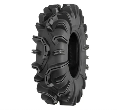 QuadBoss QBT673 mud tire, 32x10-14 black all-terrain with deep treads