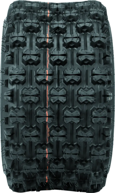 QuadBoss QBT739 Series Tire 20x11-9 4Ply for ATV and UTV, front view.