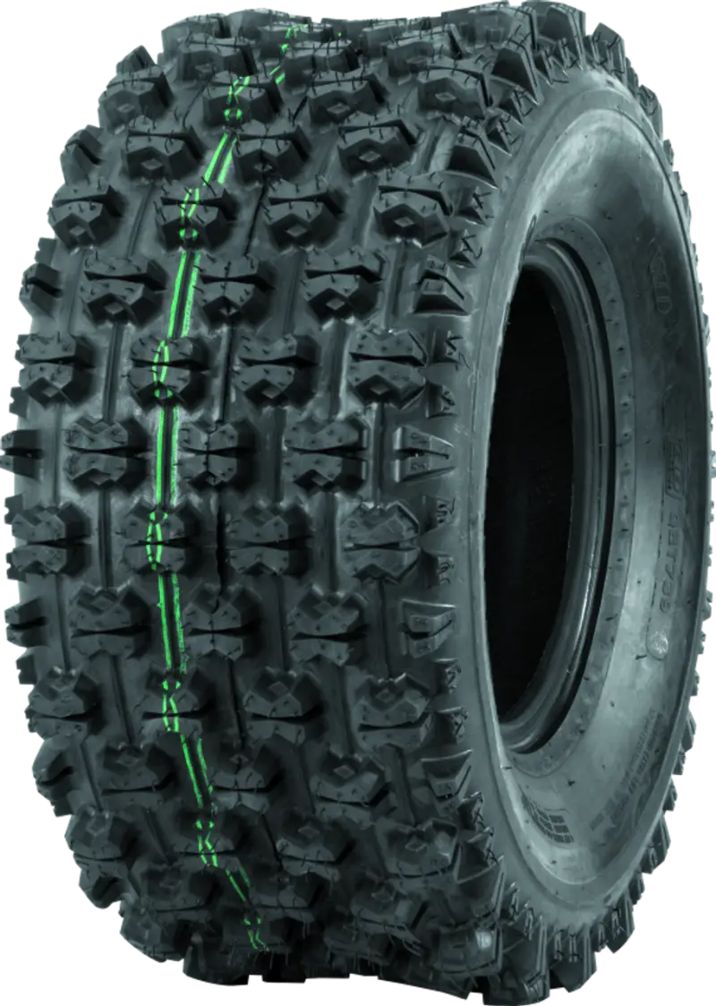 QuadBoss QBT739 Series Tire - 22x11-10 4Ply, designed for enhanced traction and durability on various off-road terrains.