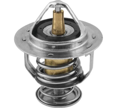 Automotive thermostat with spring for QuadBoss RZR engine temperature control