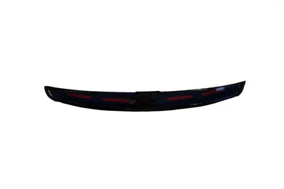 Black car spoiler on Quadboss Sprocket Hat Hi-Vis, perfect sprocket hat style