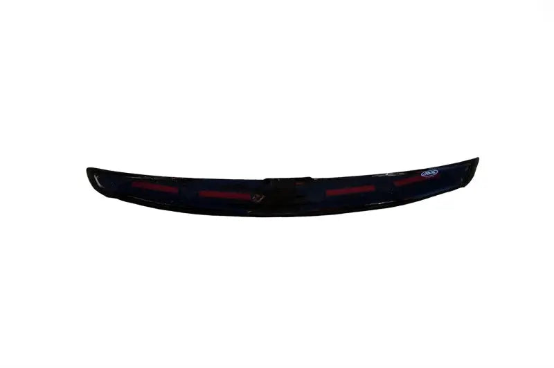Black car spoiler on Quadboss Sprocket Hat Hi-Vis, perfect sprocket hat style