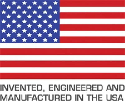 American flag with invented, engineered, and manufactured in the USA text on Quadboss Sprocket Hat