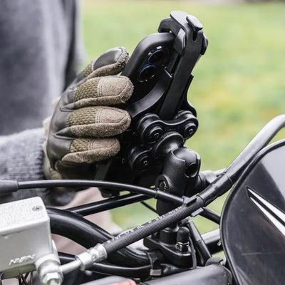 Quick Grip Pro Phone Holder W/Vibe Safe Ball - RAM