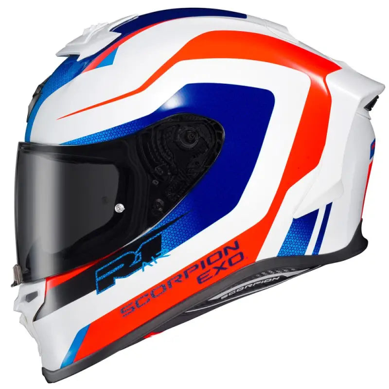 R1-1106 Scorpion Exo Exo-R1 Air Full Face Helmet Hive Gold/Black Xl - Helmets