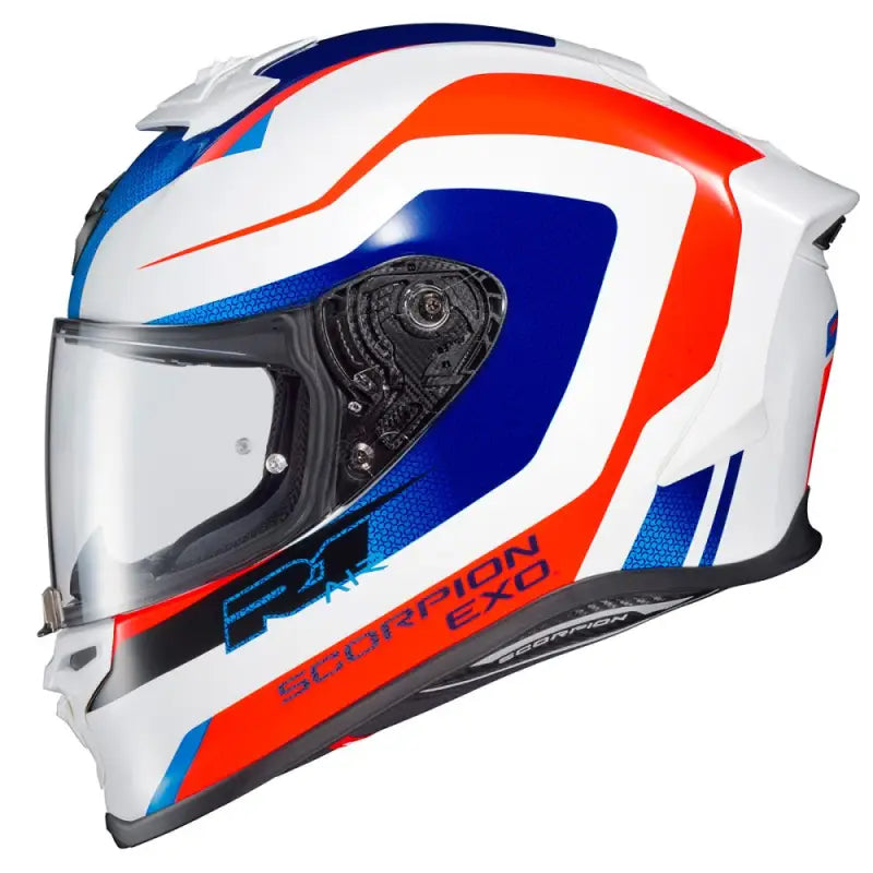 R1-1106 Scorpion Exo Exo-R1 Air Full Face Helmet Hive Gold/Black Xl - Helmets