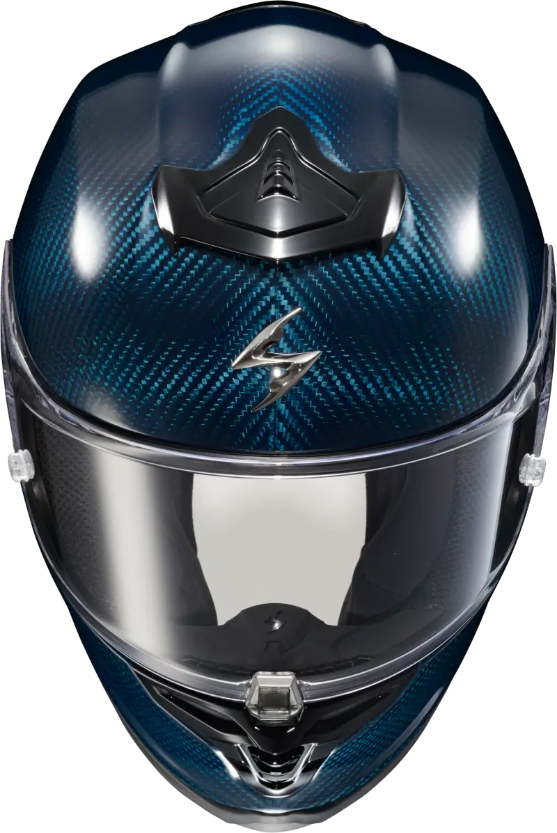 R1C-0204 Exo R1 Air Full Face Helmet Carbon Blue Md - EXO-R1