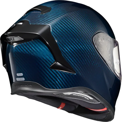 R1C-0204 Exo R1 Air Full Face Helmet Carbon Blue Md - EXO-R1