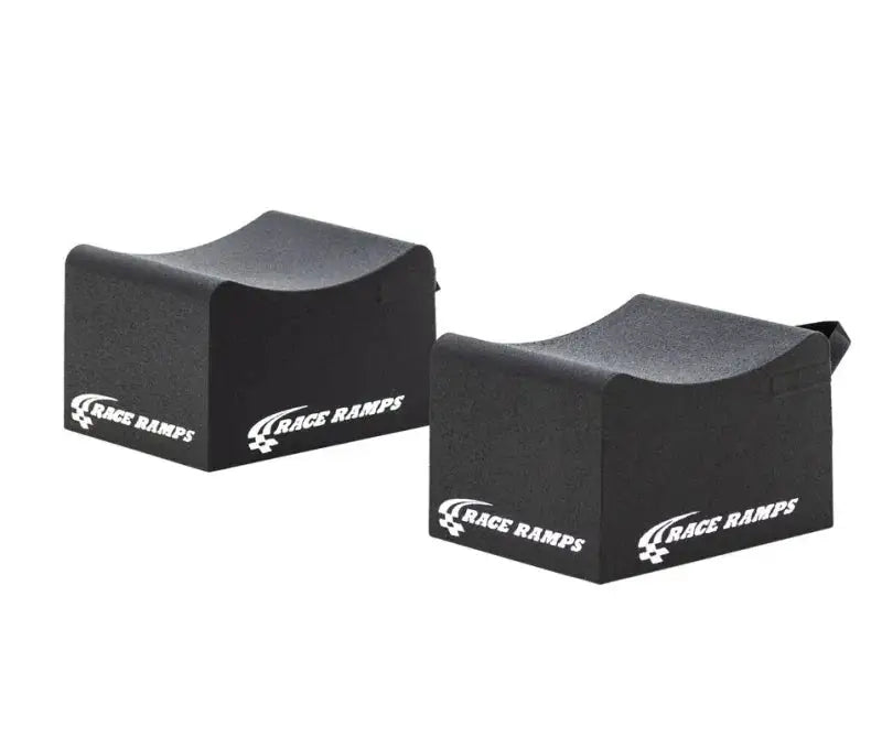 Race Ramps 8in. One-Piece Multi-Purpose Wheel Cribs - 1500 lbs Capacity - Black