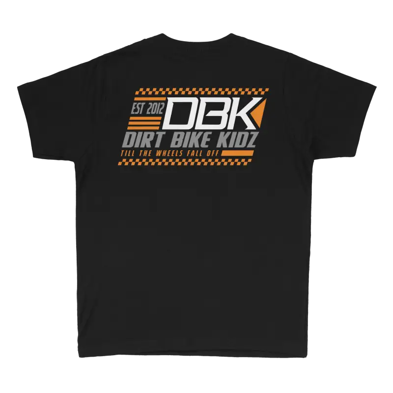 We Race Youth Tee Black Yl - DBK