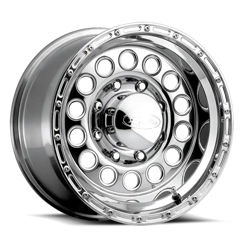 Raceline 887 Rock Crusher 16x8in / 6x139.7 BP / -20mm Offset / 107.95mm Bore - Polished Wheel - Wheels