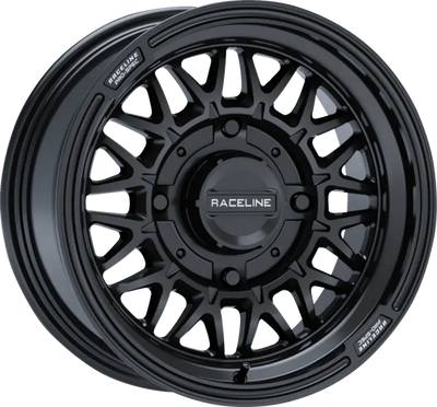Raceline A13GB-57056 + 10 Omega 15X7 4/156 5 + 2 ( + 10Mm) Gloss Black - Wheels