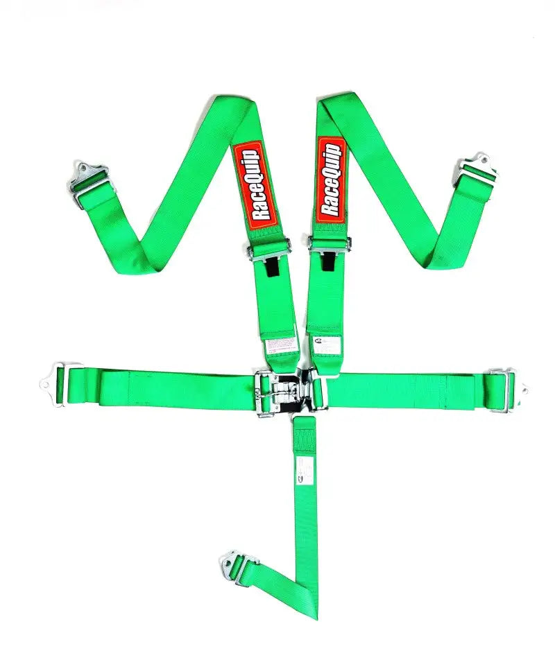 RaceQuip Green L & 5pt Seat Belt - Truck Automotive