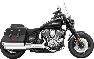 FREEDOM Racing Slip On 3.25" Indian Chief Ch/Bk for Powersports