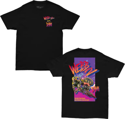 Rad Cw2 Youth Tee Black Ys - DBK