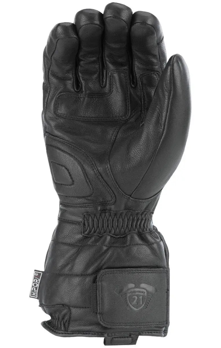HIGHWAY 21 Radiant Gloves Black Lg for Powersports