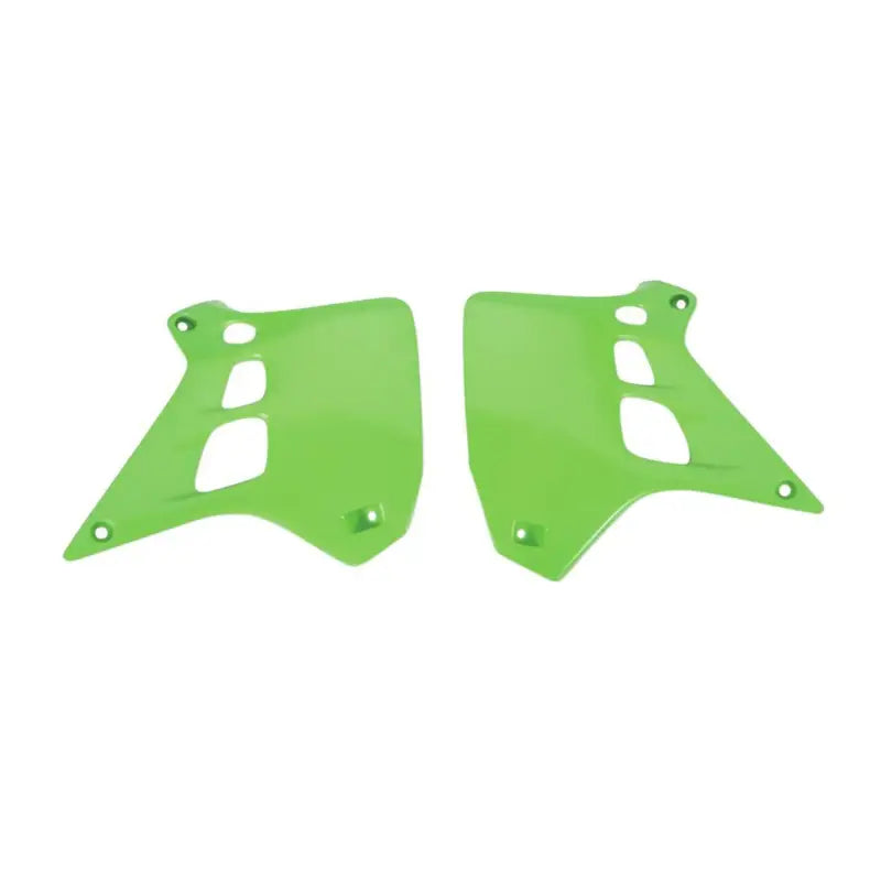 POLISPORT Radiator Scoops Kx250 Green