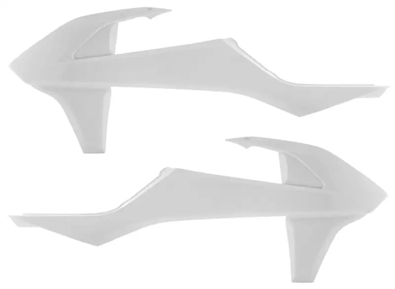 Radiator Shrouds White - Powersports