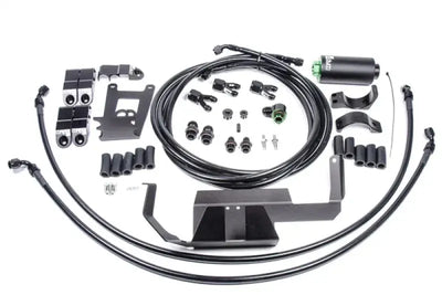 Radium Engineering Nissan R35 GT-R Fuel Hanger Feed Kit - Stainless, high-performance components and durable stainless steel material.
