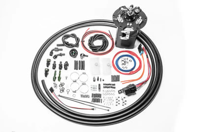 Radium Nissan 350Z/G35/G37/Q50 Fuel Hanger Surge Tank (Pumps Not Included) Walbro GSS342/AEM 50-1200 - Delivery