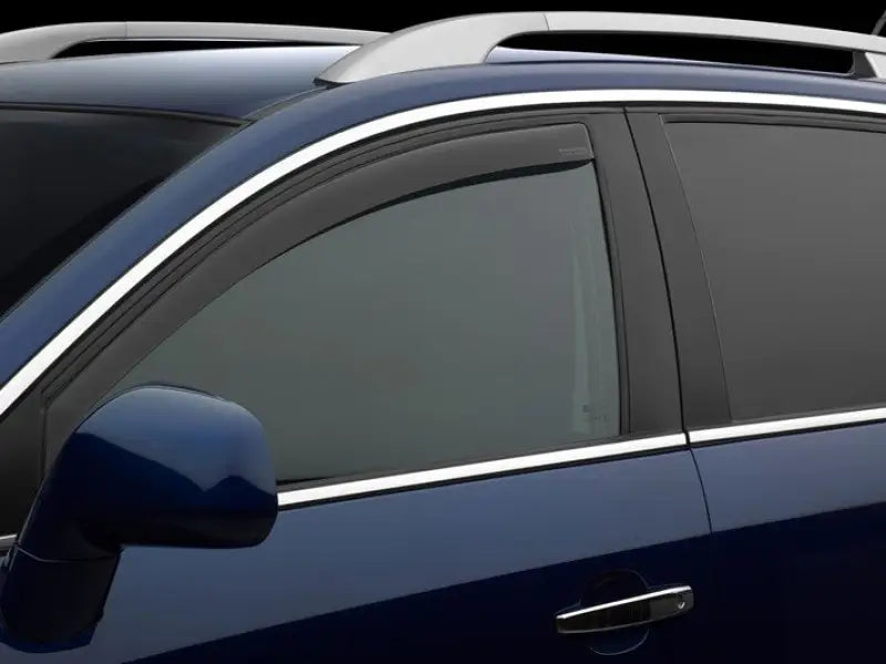 Rainguard Aerodynamic Design; In-Channel; Dark Smoke; Acrylic; Set of 2 - Truck & Automotive