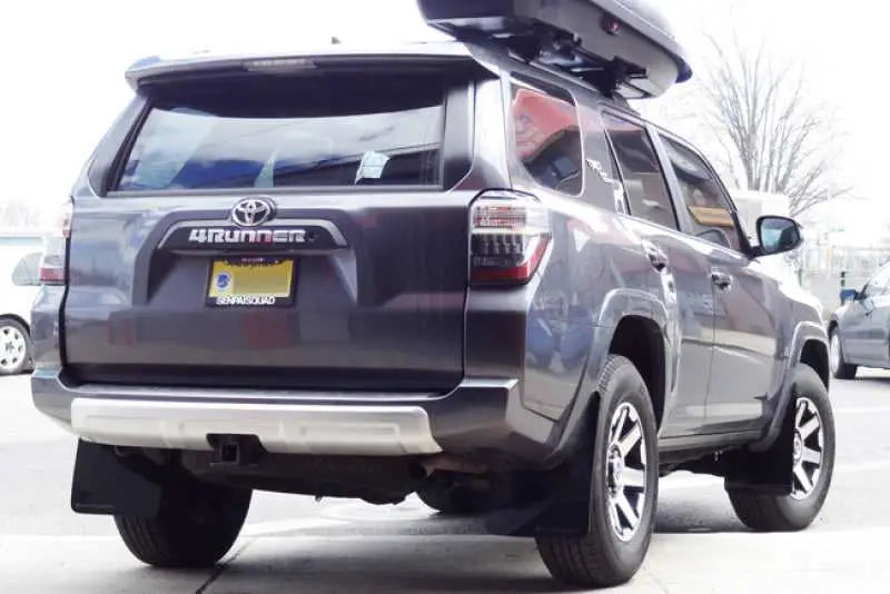 Rally Armor 12-19 Toyota 4Runner UR Black Mud Flap w/ Red Logo 