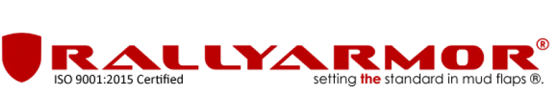 Rally Armor 17-19 Honda Civic Sport Touring UR Black Mud Flap w/ White Logo 