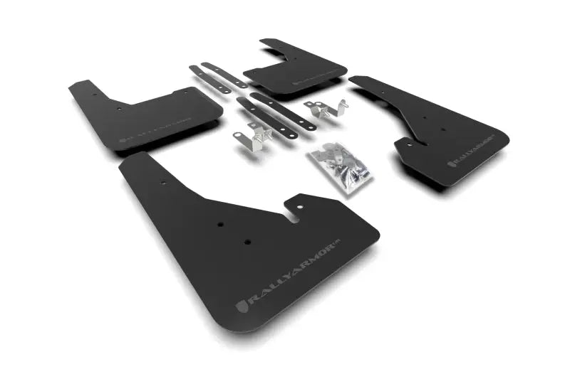 Rally Armor 2019-20 Toyota Corolla Black UR Mud Flap Grey Logo - Truck & Automotive
