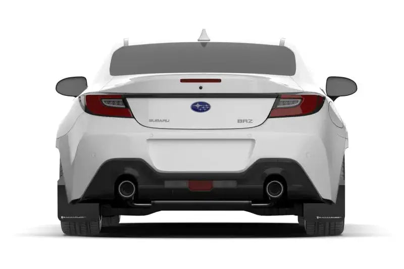 Rally Armor 2022 + Subaru BRZ / Toyota GR86 Black UR Mud Flap w/ Red Logo - Body & Protection