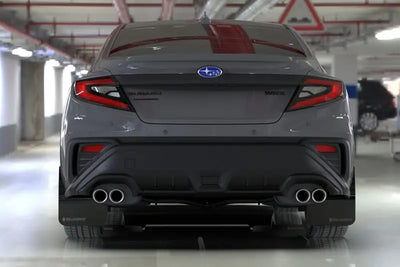Rally Armor 2022 + Subaru WRX Black UR Mud Flap Altered Font Blue Logo - Body & Protection