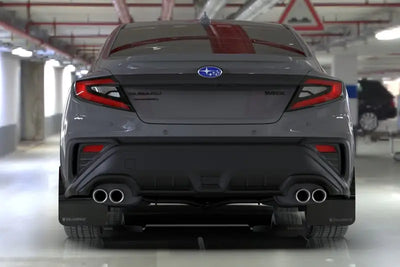 Rally Armor 2022 + Subaru WRX Black UR Mud Flap Altered Font Met. Blk Logo - Body & Protection