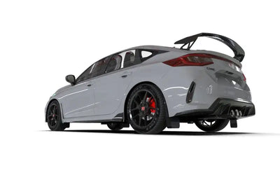 Rally Armor 2023 + Honda Civic Type R Black Mud Flap White Logo - Truck & Automotive