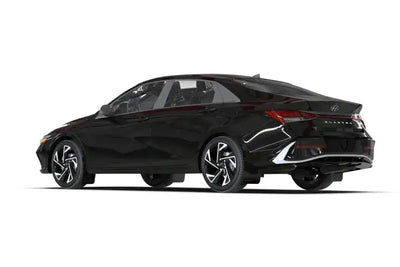 Rally Armor 2024 Hyundai Elantra Black Mud Flap Metallic Logo - Body & Protection