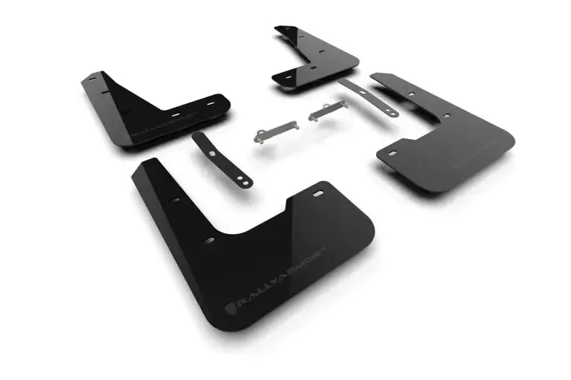 Rally Armor 2024 Hyundai Elantra N Line Black Mud Flap w/ Grey Logo - Body & Protection