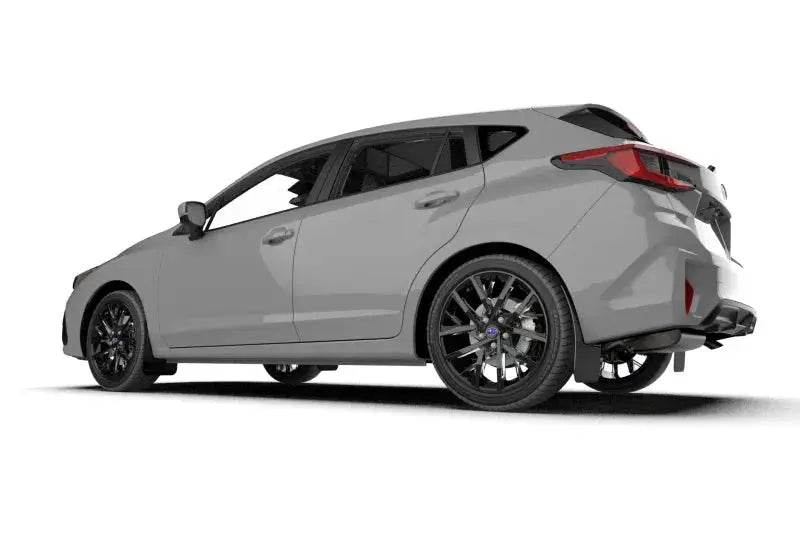 Rally Armor 2024 Subaru Impreza Black UR Mud Flap w/ Grey Logo - Body & Protection