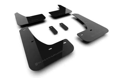Rally Armor 2024 Tesla Model 3 Highland Black UR Mud Flap Dark Grey Logo - Body & Protection