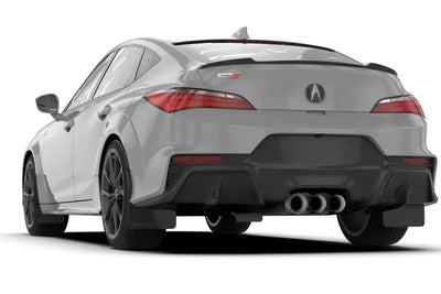Rally Armor 23-24 Acura Integra + A-Spec Black UR Mud Flap W/Red Logo (No Drilling Req.) - Body & Protection