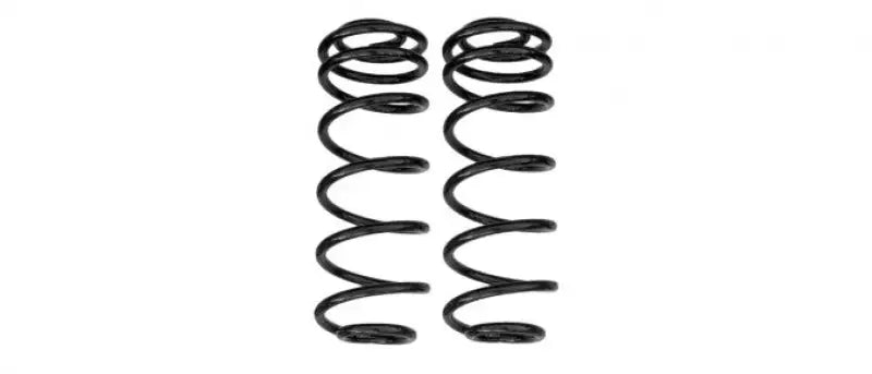 Black Rancho RS80137 rear coil spring kit for 18-22 Jeep Wrangler 2-door
