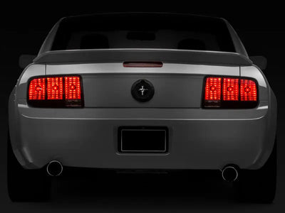 Raxiom 05-09 Ford Mustang Tail Lights- Black Housing (Smoked Lens) - Truck & Automotive
