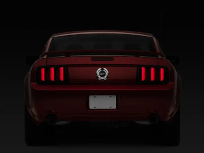 Raxiom 05-09 Ford Mustang Vector V2 LED Tail Lights- Black Housing (Smoked Lens) - Truck & Automotive