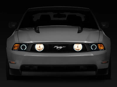 Raxiom 05-12 Ford Mustang GT LED Halo Fog Lights (Smoked) - Truck & Automotive