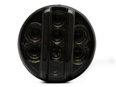Raxiom 07-18 Jeep Wrangler JK Axial Series LED Front Turn Signals (Smoked) - Truck & Automotive