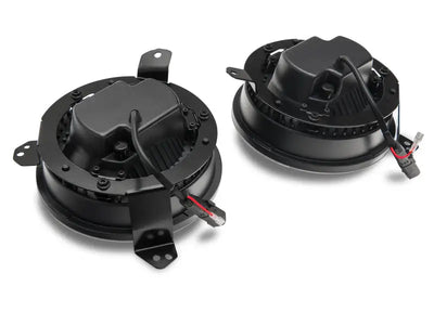 Raxiom 18-22 Jeep Wrangler JL/JT Axial Series LED Headlights- Black Housing (Clear Lens) - Truck & Automotive