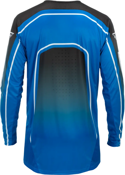 Rayce Bicycle Jersey Blue/Black/White Sm - FLY RACING